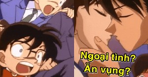 Conan và Ran suýt "toang" vì tiểu tam xinh đẹp: Chàng thám tử "ăn vụng" bên ngoài, tình địch còn tìm đến tận cửa khóc lóc?