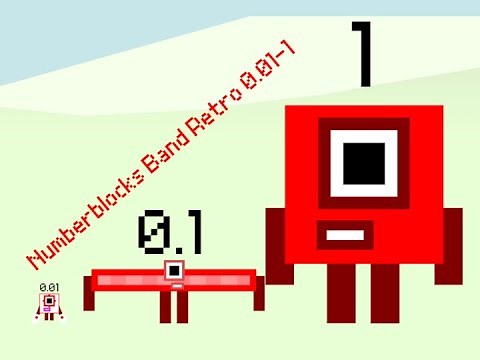 (check the description) Numberblocks Band Retro 0.01-1