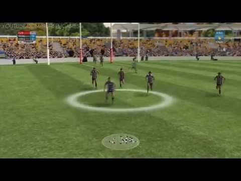 AFL Live 2 - Full Gameplay Match / Geelong Cats Vs. Collingwood Magpies [XBOX360/PS3]