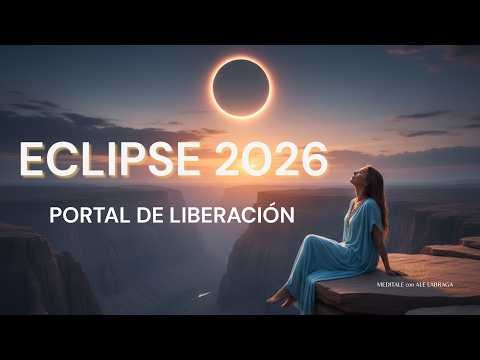 Meditación Eclipse Solar en Acuario 17 Febrero 2026 🌑 Portal de Liberación y Nuevos Comienzos