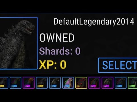 Today is a new update ￼ the skin of Godzilla 2014￼