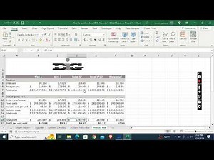 New Perspectives Excel 2019 | Modules 5-8: SAM Capstone Project 1a | NewSight Consulting