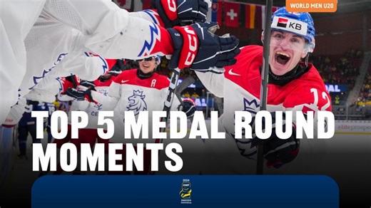 Let's go back and rewind the best moments of the 2024 #WorldJuniors medal round.🤩 | International Ice Hockey Federation (IIHF)