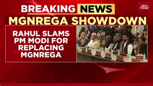 Rahul Gandhi, CWC to Launch 'MGNREGA Bachao Abhiyan' on Jan 5 Against VB-G RAM G Act