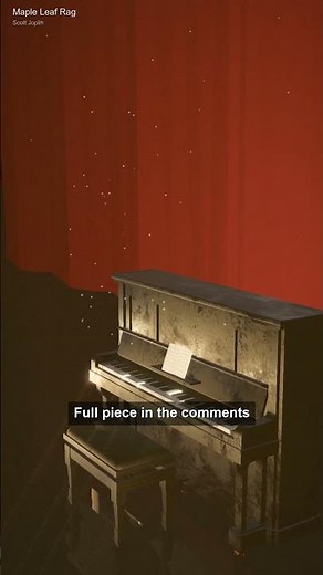 Ragtime Stride remix of Maple Leaf Rag composed by Scott Joplin (the climax) (7) #Shorts
