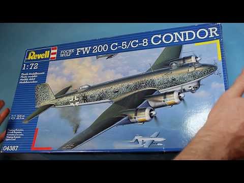 Intro/Review Revell 1/72 FW 200 C-5/C-8 Condor Build