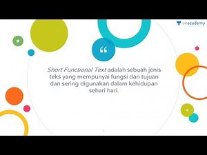 Short Functional Text (Bahasa Inggris - kelas X- SMA, SBMPTN)