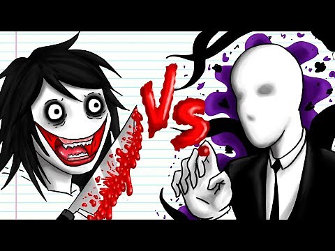 JEFF VS. SLENDERMAN | Draw My Life