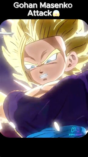 Gohan’s Masenko Attack ⚡ | Dragon Ball Sparking Zero Epic Moment | XypherPlay #shorts