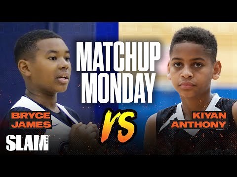 Bryce James vs Kiyan Anthony: Like Father, Like Son! SLAM Matchup Monday