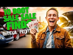 Get Ready to Make a FORTUNE with These 2024 Boot Sale Finds!