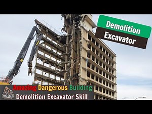 Demolition Mastery: The Art of Tearing Down and Rebuilding – An Epic Display of Power and Precision
