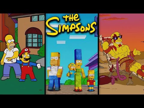 Every Time The Simpsons Made Fun of VIDEO GAMES