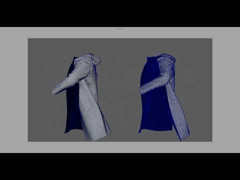 Marvelous Designer Cloth Sim for Maya