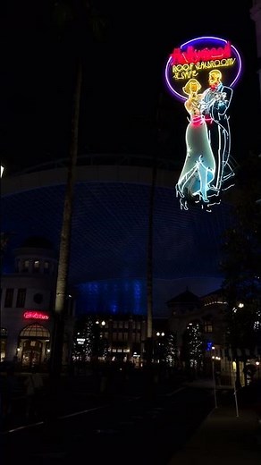 【マニアックUSJ】bgmに合わせて踊るネオンライト#themepark #usj #ユニバーサルスタジオジャパン