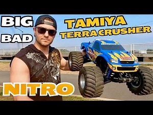 Tamiya Terra Crusher Review & Top Speed (see how fast) 2002 Nitro Collector's Model