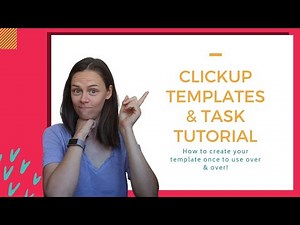 How to Create a ClickUp Checklist Template & Task Template
