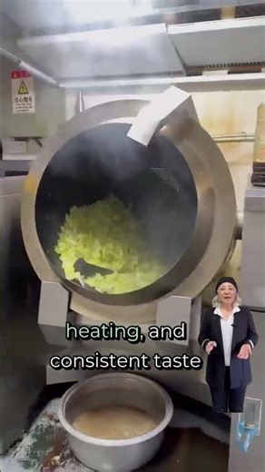 Automatic Stir Frying Machine for Commercial Kitchens | In-Smart Manufacturer