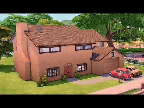 The Simpson's House | Sims 4 speed build | no cc