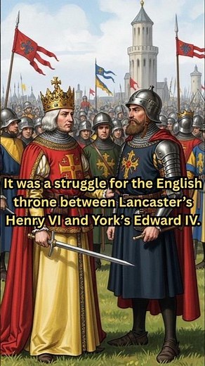 5 Facts about the Wars of the Roses 🌹⚔️ - Civil War Explained - How the Tudors Rose?