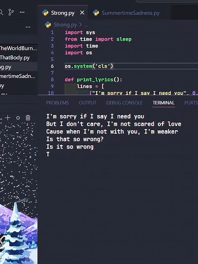 Exploring Python Coding through Music