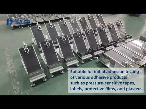 Haida Tape Initial Adhesion Tester | Steel Ball Adhesion Test for Tapes & Labels.