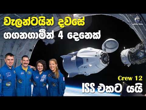 ආදරවන්තයින්ගේ දිනයේ අභ්‍යවකාශයට ගිය ගගනගාමීන් | NASA's Crew 12 Mission
