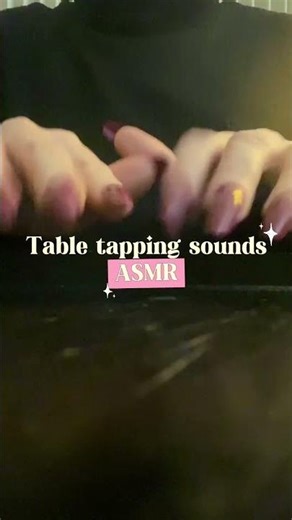 ASMR | Table tapping sounds