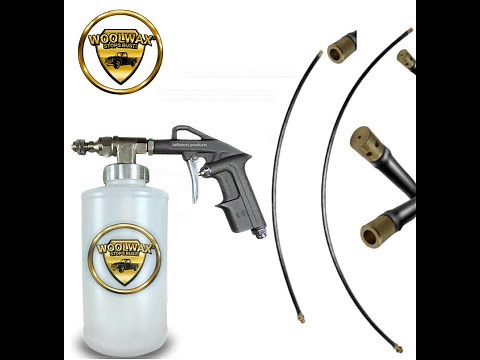 Woolwax™ Pro Gun 360° wand in action with Woolwax™