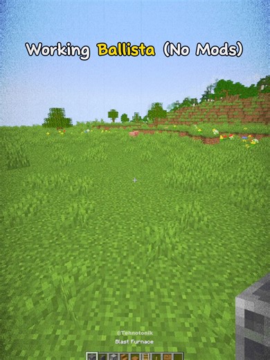 Minecraft Working ballista no mods #minecraft
