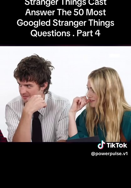 Stranger Things Cast Answer The 50 Most Googled Stranger Things Questions #entertainment #challenge #foryou