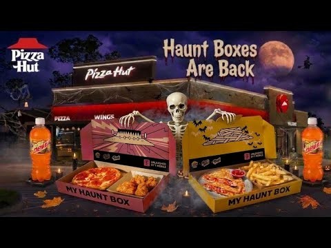 Pizza Hut My Haunt Box 2026 Review (Halloween Meals Starting At $6.99) Great Value?