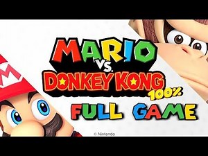 Mario vs Donkey Kong (Switch) Full Game 100% Walkthrough | All Levels