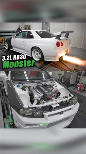 9.2K views · 106 reactions | R34 GT-R RATTLES The Building - 3.2L RB30 + Garrett G42-1200  Full video: https://youtu.be/QhSNQwfdNQI Built 3.2L RB30 Garrett G42-1200 73mm Turbocharger Pump Gasoline - Flex Ethanol Blend Artec Turbo Manifold + So much more! Owner: @sandwichartistt On the keyboards: Spec Tuned #realstreetperformance #realst #nissan #gtr #R34 #nissangtr #turbo #dyno | Real Street | Facebook