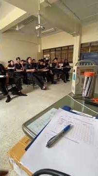 เรียนเสร็จต้องทําแบบทดสอบหลังเรียนกันหน่อย #ครูพลศึกษา #ครูอาชีวะ