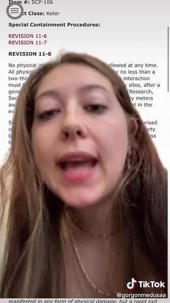 SCP-106 is still currently in containment. #scp #scpfoundation #scp106 #fiction #scary #creepy #scarystory #greenscreen