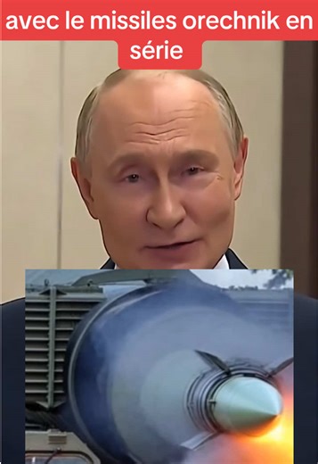 Poutine averti les états unis qu’il est prêt avec les missiles orechnik #orechnik #missile #poutine #guerre #missiles