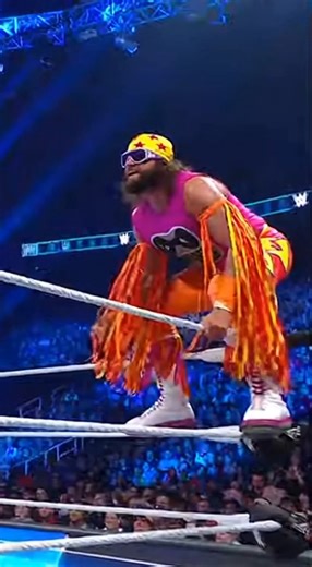 Macho Man’s Flying Elbow Drop Was Pure Madness 💥💪 | Wrestleverse
