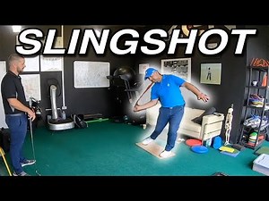 Using the Ground for a SLINGSHOT RELEASE to get More Power in your Golf Swing