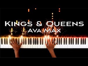 Kings & Queens - Ava Max - Piano Cover - Sheet Music By TutorialsByHugo