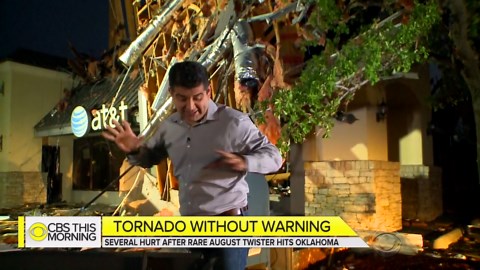 Tornado hits Tulsa with no warning