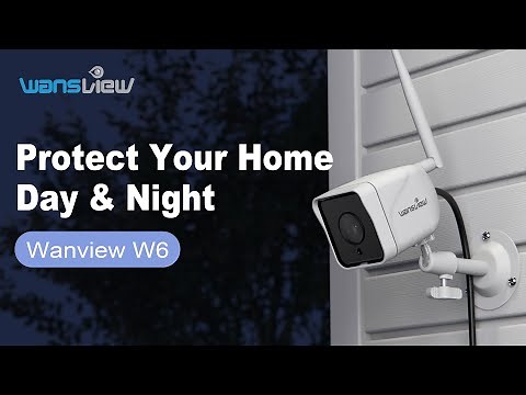 Wansview 1080P Outdoor Security Camera W6