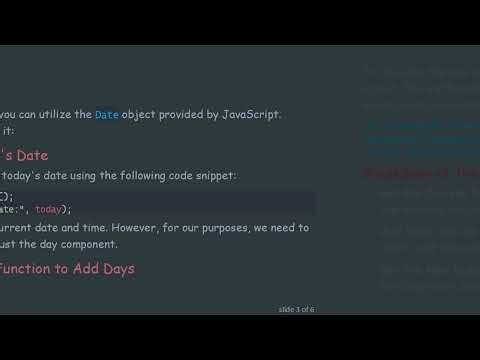 How to Calculate an Expiration Date in Node.js by Adding Days to Today's Date