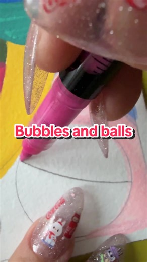 Creative Coloring Ideas for Bubbles and Balls