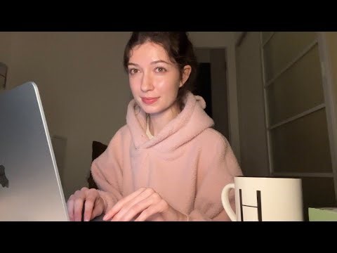 ASMR interviewing you for a matchmaking service 💌 (lots of typing)