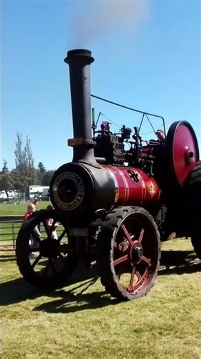 Burrell and Marshall Traction Engines #tractionengine #steamengine #automobile #newzealand #history
