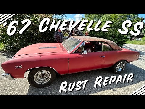 1967 Chevelle SS 396 Rust Repair Tear Down