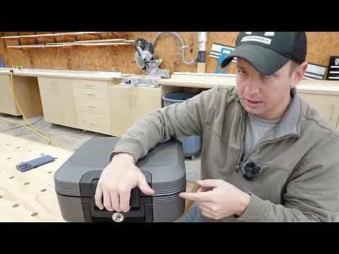 KEY FEATURES & DEMO - SentrySafe Fireproof Safe Chest Review