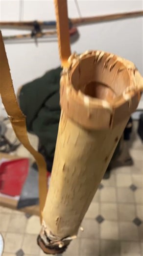 Birchbark Arrow Quiver #primitive