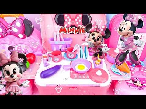 8 Minutes Satisfying With Unboxing Minnie mouse Kitchen Playset, Mickey Toys Collection Review ASMR
